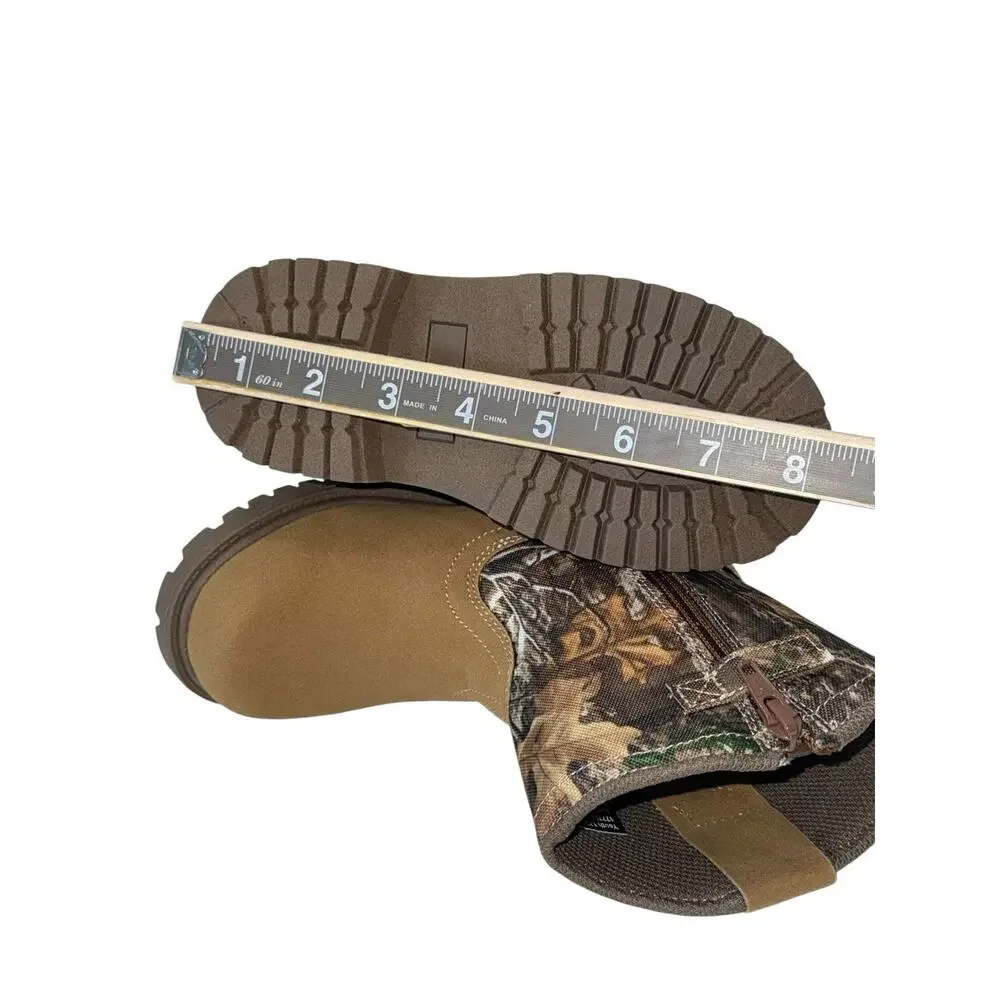 Magellan Outdoors Kids' Boone Realtree Edge Boots slip resistant SZ/13 Y
